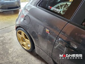 FIAT 500 Custom Wheels - KUHLFX - Forged - Pista - Gloss Gold - Set of 4 - 17" FIAT 500 Custom Wheels - KUHLFX - Forged - Pista - Gloss Gold - Set of 4 - 17"